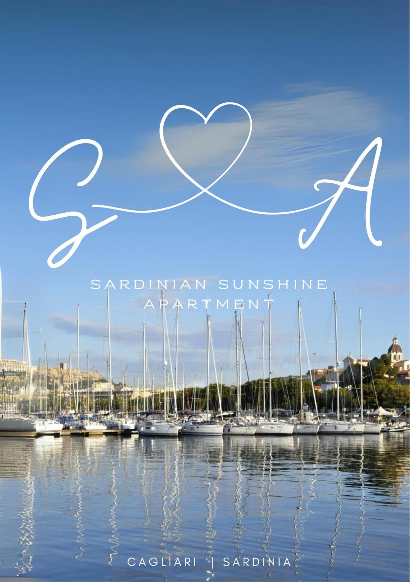 Sunshine Apartment - Appartamento Vicino Al Mare, Cagliari, Sardinia Buitenkant foto