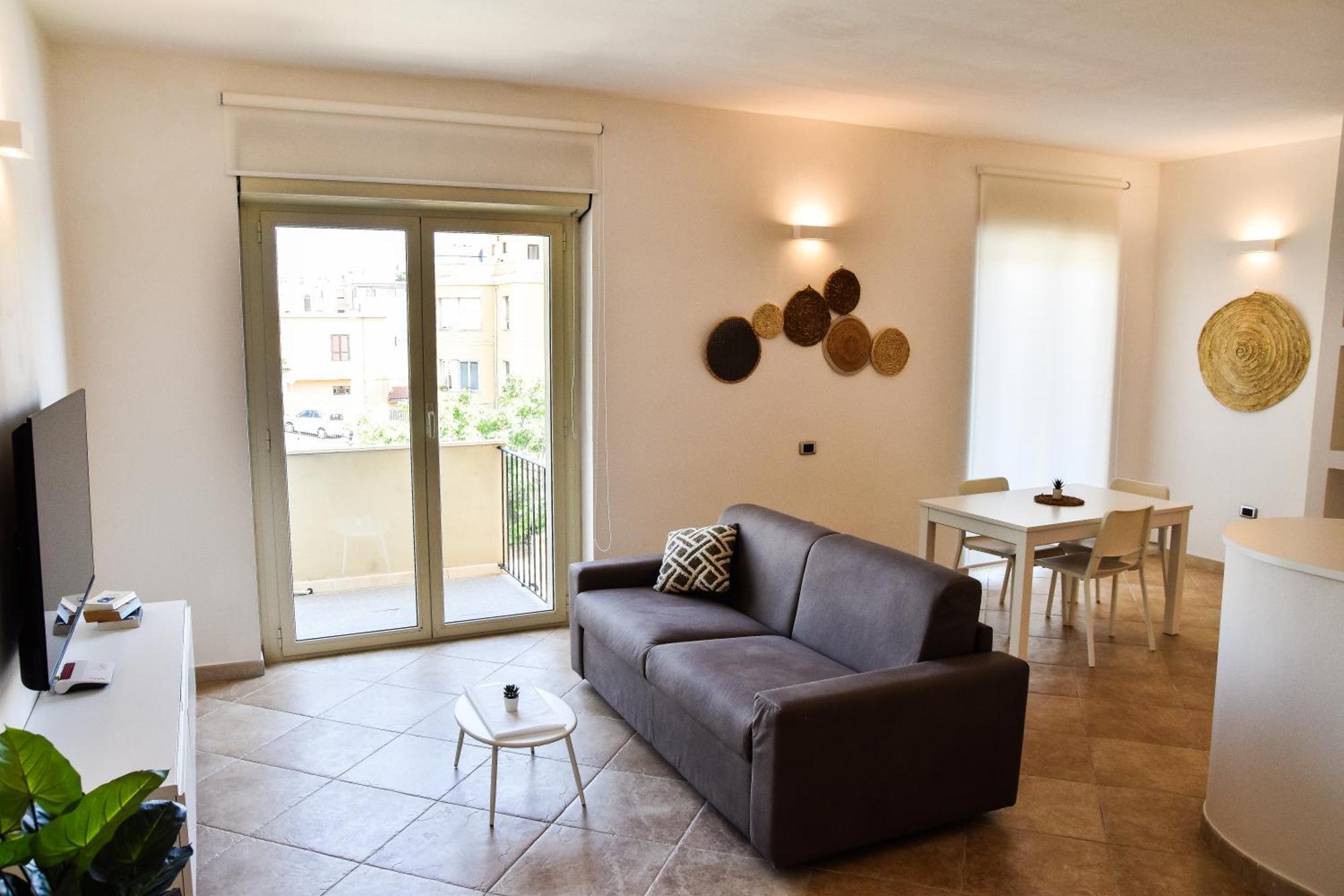 Sunshine Apartment - Appartamento Vicino Al Mare, Cagliari, Sardinia Buitenkant foto